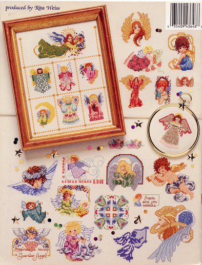 American School of Needlework 50 Cross Stitch Angels