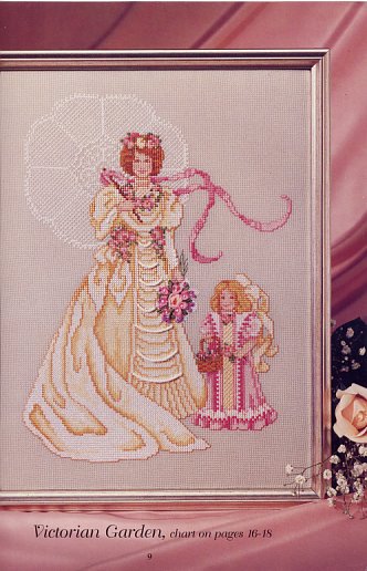 American School of Needlework Brides Victorian Garden