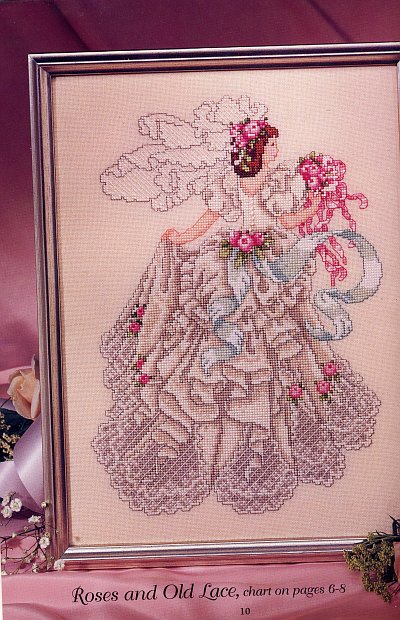 American School of Needlework Brides Roses and Old Lace
