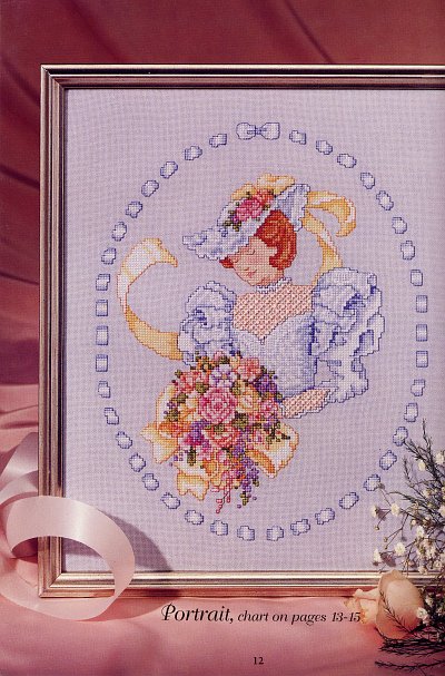 American School of Needlework Brides Portrait