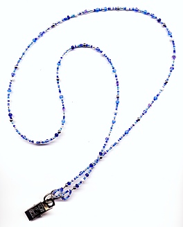 Blue ID Badge Holder