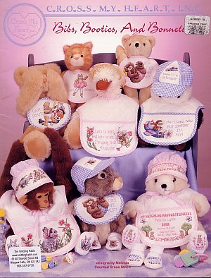 Cross My Heart Bibs, Booties and Bonnets
