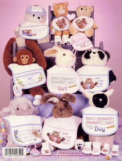 Cross My Heart Bibs, Booties and Bonnets