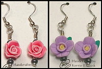 flower earrings