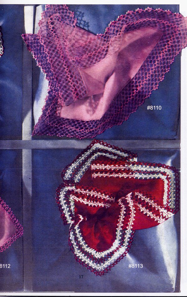 Edgings: Crocheted, Tatted, Hair Pin Lace