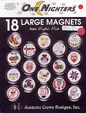 Jeanette Crews 18 Large Magnets