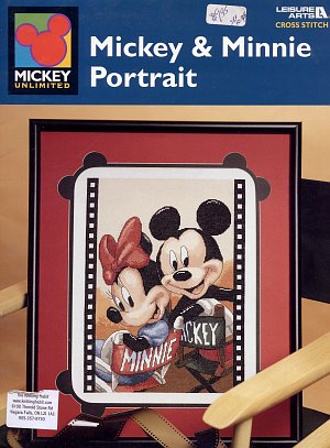Leisure Arts Mickey & Minnie Portrait