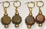 moukaite octagon stitch markers